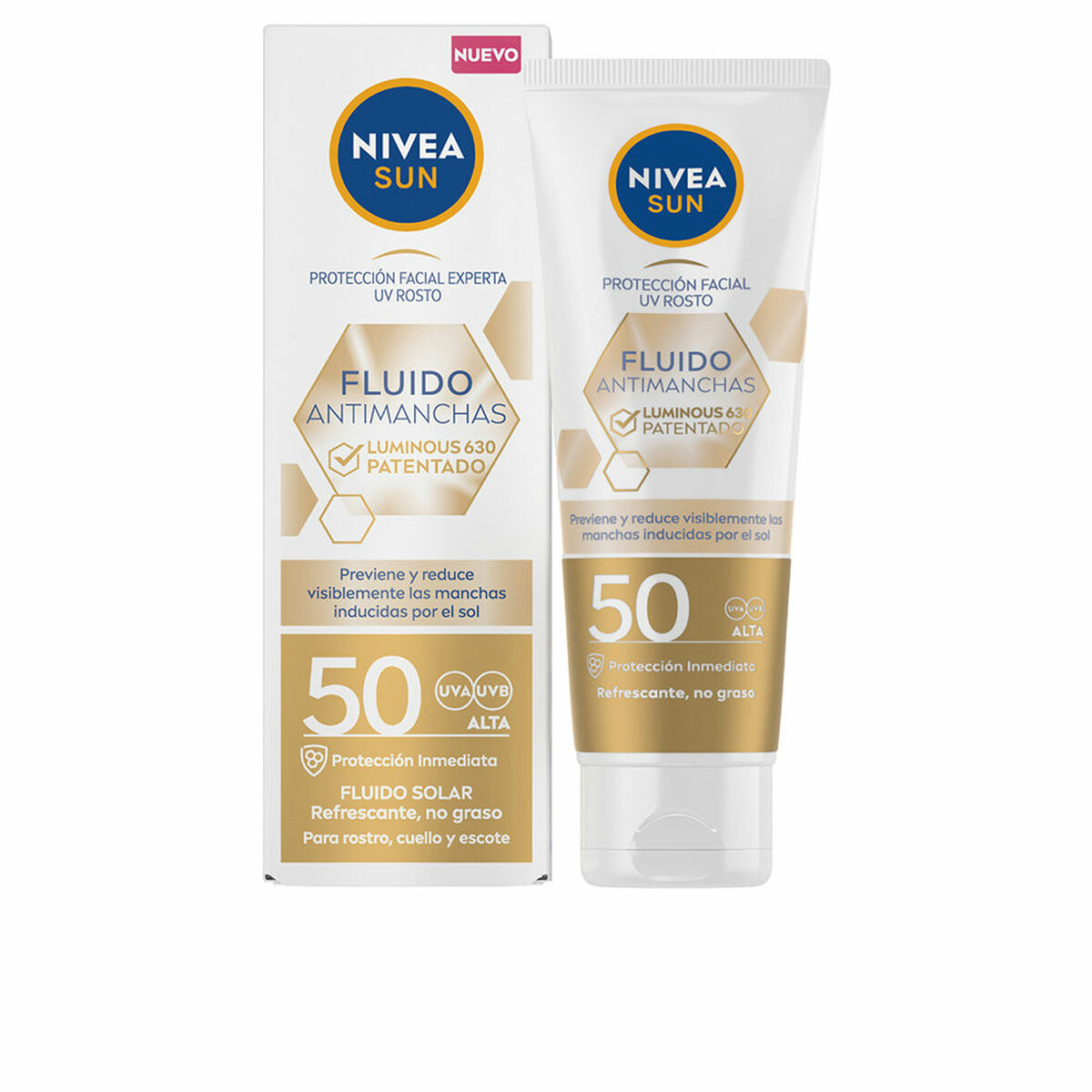 Sluneční ochrana Nivea Sun Antimanchas Spf 50 40 ml